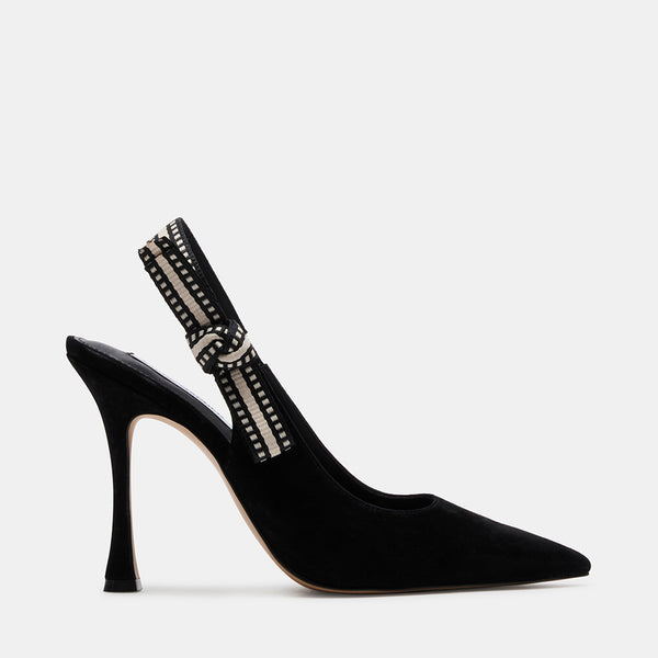BRI BLACK SUEDE - Women's Shoes - Steve Madden Canada