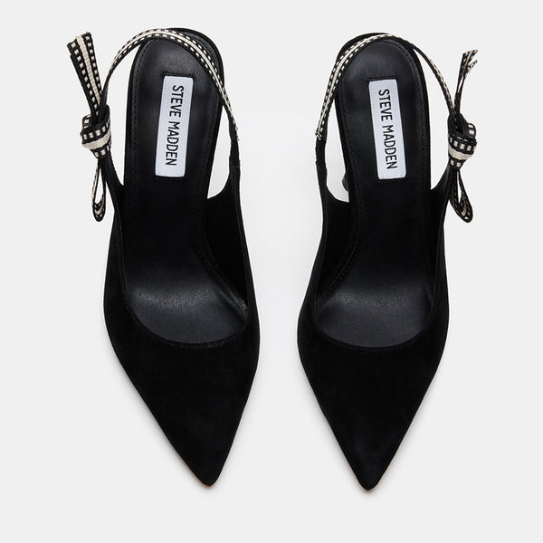 BRI BLACK SUEDE - Women's Shoes - Steve Madden Canada