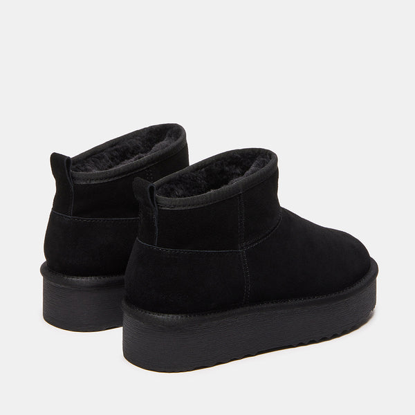 CRUE BLACK SUEDE - Women's Shoes - Steve Madden Canada