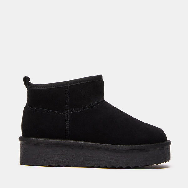 CRUE BLACK SUEDE - Women's Shoes - Steve Madden Canada