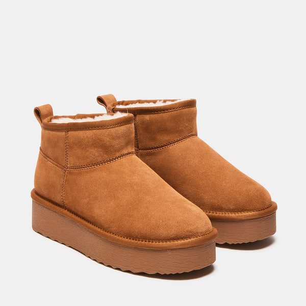 CRUE BROWN SUEDE - Women's Shoes - Steve Madden Canada