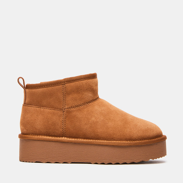 CRUE BROWN SUEDE - Women's Shoes - Steve Madden Canada