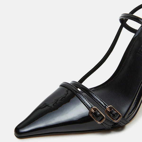 DEAGAN BLACK PATENT - Women's Shoes - Steve Madden Canada