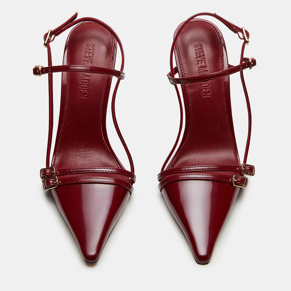 DEAGAN BURGUNDY PATENT - Women's Shoes - Steve Madden Canada