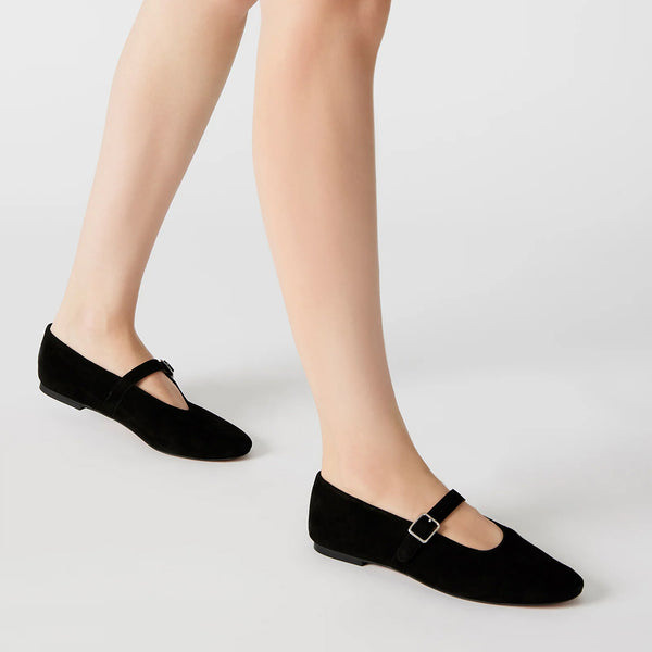DREAMING-S BLACK SUEDE - Women's Shoes - Steve Madden Canada