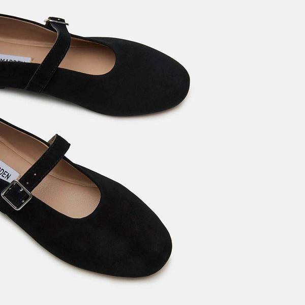 DREAMING-S BLACK SUEDE - Women's Shoes - Steve Madden Canada