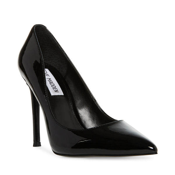 EVELYN BLACK PATENT - Women's Shoes - Steve Madden Canada