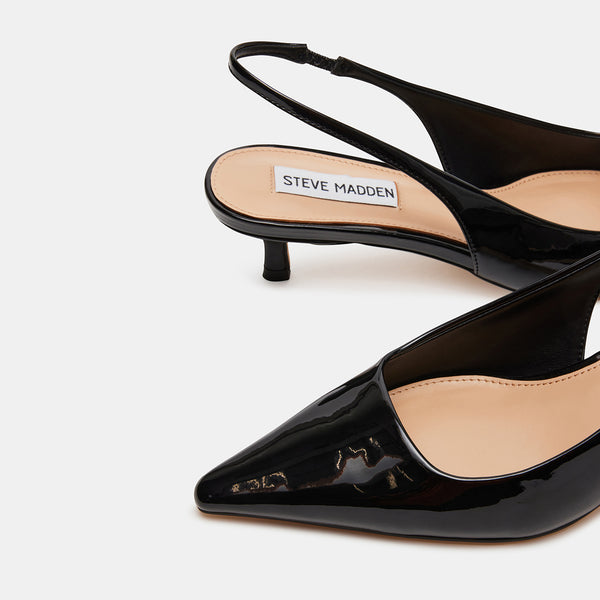 KARI BLACK PATENT - Women's Shoes - Steve Madden Canada