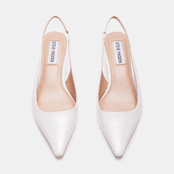 KARI WHITE PATENT - Women's Shoes - Steve Madden Canada