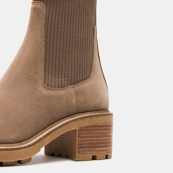 KILEY TAUPE SUEDE - Women's Shoes - Steve Madden Canada