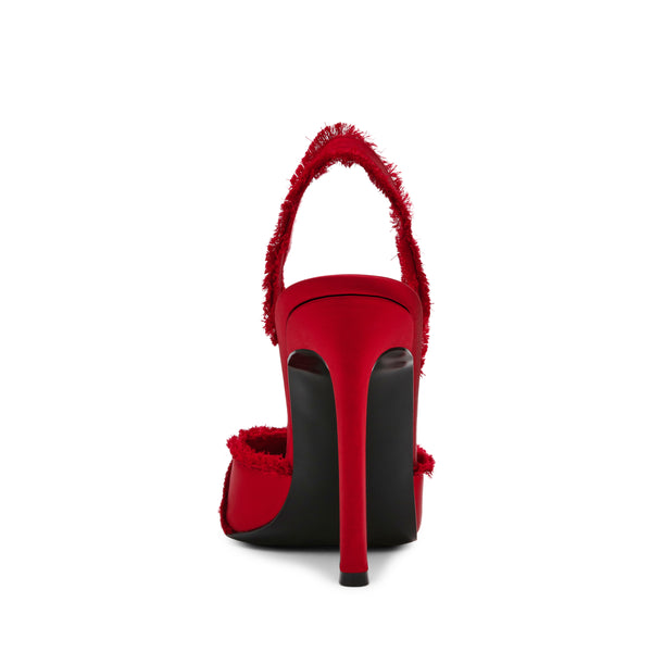 LARYSA RED SATIN - Women's Shoes - Steve Madden Canada