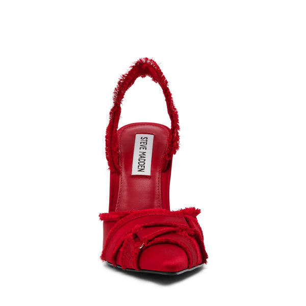 LARYSA RED SATIN - Women's Shoes - Steve Madden Canada