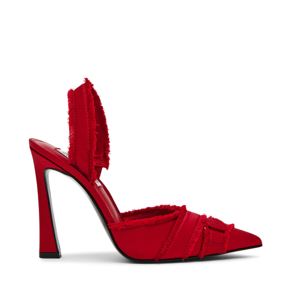 LARYSA RED SATIN - Women's Shoes - Steve Madden Canada