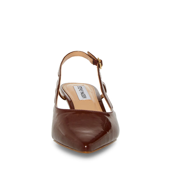 LEGACI BROWN PATENT - Women's Shoes - Steve Madden Canada