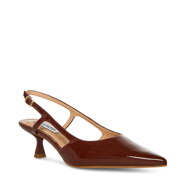 LEGACI BROWN PATENT - Women's Shoes - Steve Madden Canada