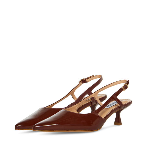 LEGACI BROWN PATENT - Women's Shoes - Steve Madden Canada