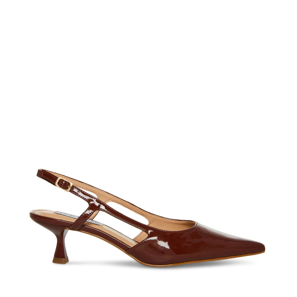 LEGACI BROWN PATENT - Women's Shoes - Steve Madden Canada
