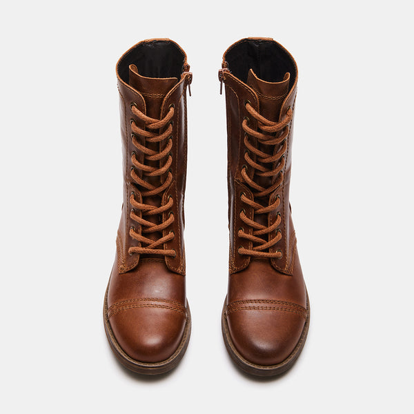 TROOPA3.0 BROWN LEATHER - Women's Shoes - Steve Madden Canada