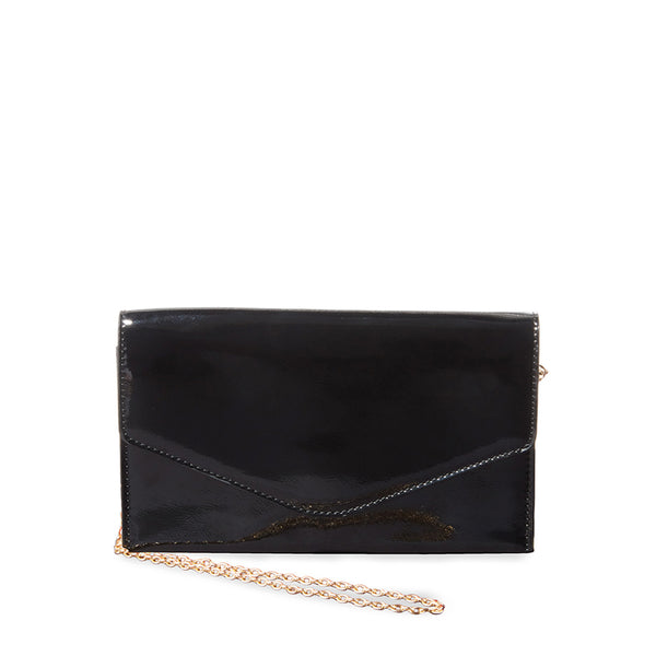 BWORLDLY BLACK PATENT - Handbags - Steve Madden Canada